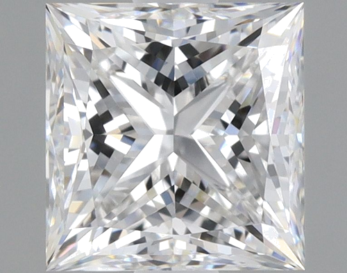 1.31 carat E-VVS2 Natūralus Princess Deimantas (1)
