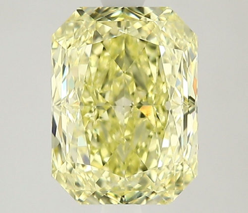 2.2 carat Fancy Yellow-IF Natūralus Radiant Deimantas (1)