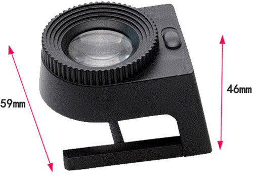 Palielināmais stikls ar perforāciju (7)