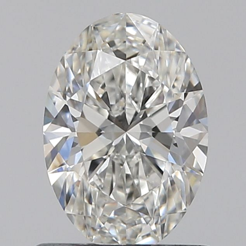 0.73 carat H-VVS1 Natūralus Oval Deimantas (1)