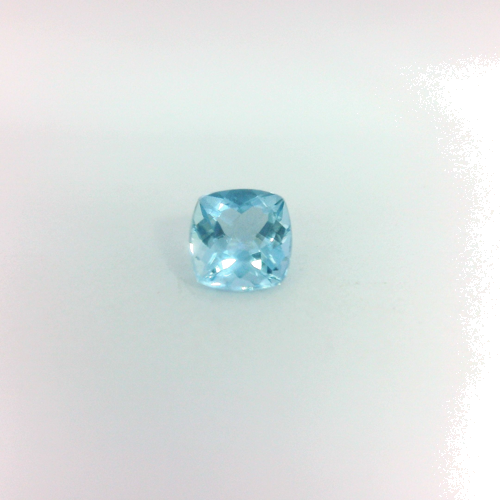 0.55 carat BLUE Cushion Aquamarine (1)