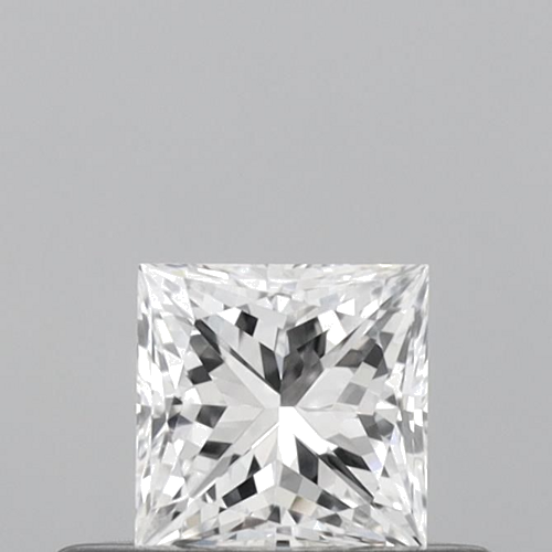 0.36 carat D-VVS2 Natūralus Princess Deimantas (1)