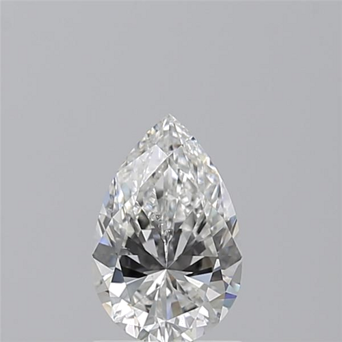 1.2 carat F-SI2 Natūralus Pear Deimantas (1)
