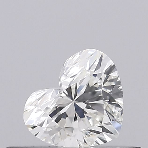 0.23 carat I-VVS1 Natūralus Heart Deimantas (1)