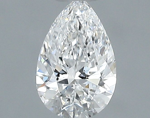 0.3 carat E-VVS2 Natūralus Pear Deimantas (1)