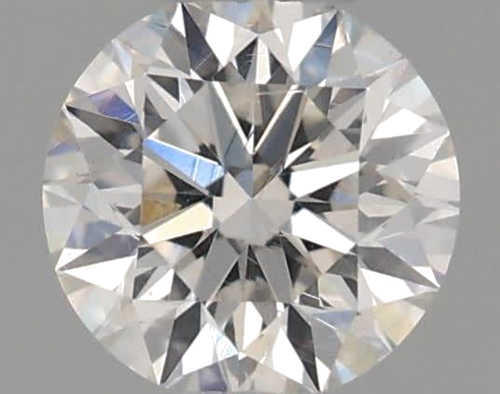 0.31 carat I-SI1 Excellent cut Natūralus Round Deimantas (1)