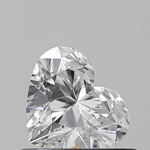 0.5 carat D-VS2 Natūralus Heart Deimantas (1)