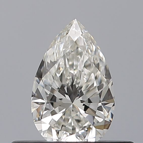 0.31 carat G-VVS1 Natūralus Pear Deimantas (1)
