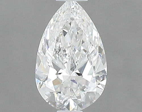 0.3 carat F-VS2 Natūralus Pear Deimantas (1)