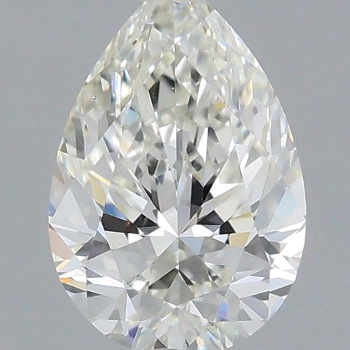 0.54 carat I-VS2 Natūralus Pear Deimantas (1)