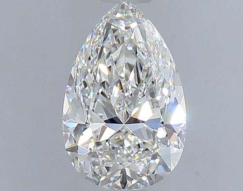 0.92 carat F-FL Natūralus Pear Deimantas (1)