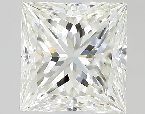 0.51 carat I-VS2 Natūralus Princess Deimantas (1)
