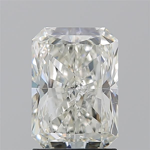 2.01 carat J-SI2 Natūralus Radiant Deimantas (1)