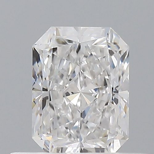 0.5 carat D-VVS2 Natūralus Radiant Deimantas (1)