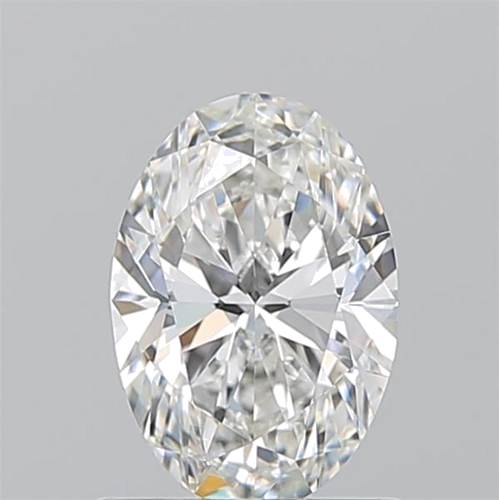 0.9 carat F-VVS2 Natūralus Oval Deimantas (1)