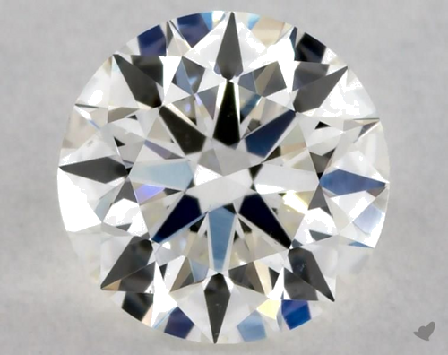 0.6 carat I-VS2 Excellent cut Natūralus Round Deimantas (1)