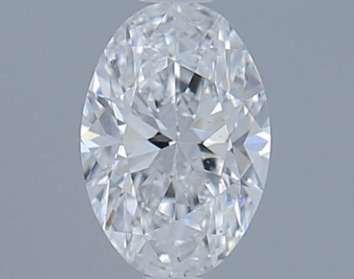0.41 carat F-SI1 Natūralus Oval Deimantas (1)