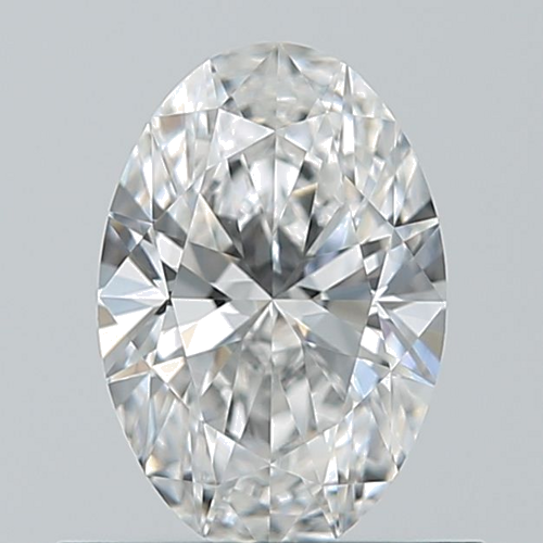 0.6 carat E-VVS1 Natūralus Oval Deimantas (1)