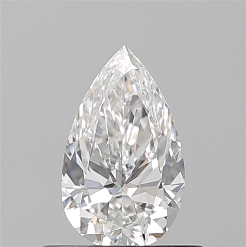 0.5 carat F-VS1 Natūralus Pear Deimantas (1)