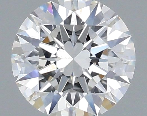0.46 carat F-VVS2 Excellent cut Natūralus Round Deimantas (1)