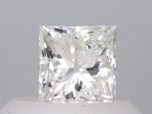 0.47 carat E-VS2 Natūralus Princess Deimantas (1)