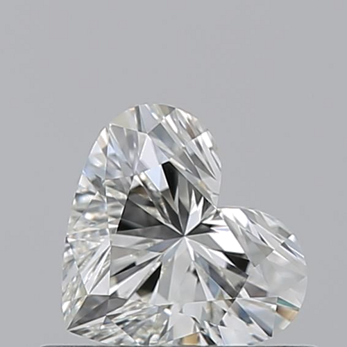 0.52 carat J-IF Natūralus Heart Deimantas (1)