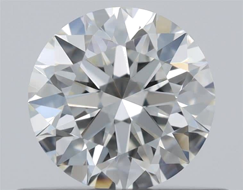 0.5 carat I-VS1 Excellent cut Natūralus Round Deimantas (1)
