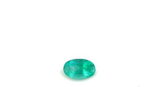0.37 carat GREEN Oval Smaragdas (1)