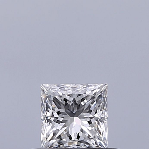 0.37 carat D-VVS1 Natūralus Princess Deimantas (1)