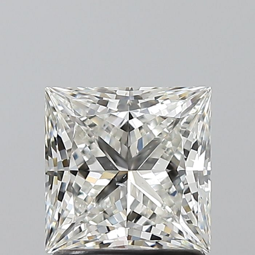 1.5 carat H-SI1 Natūralus Princess Deimantas (1)