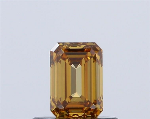 0.4 carat Fancy Deep Orange-VS1 Natūralus Emerald Deimantas (1)