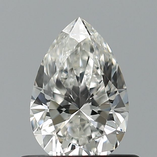 0.51 carat G-IF Natūralus Pear Deimantas (1)