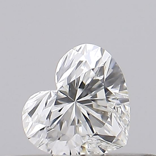 0.21 carat H-VVS1 Natūralus Heart Deimantas (1)