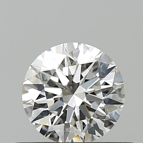 0.44 carat F-VVS1 Excellent cut Natūralus Round Deimantas (1)