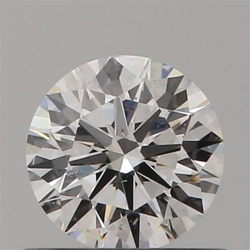 0.51 carat F-SI1 Excellent cut Natūralus Round Deimantas (1)