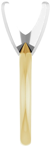 Sužadėtuvių Žiedas „Lightweight Solitaire“ 14k yellow/white gold Elongated Cushion 10mm x 8mm (4)