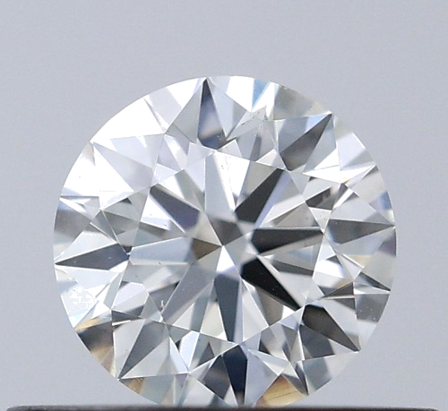 0.39 carat G-SI1 Excellent cut Natūralus Round Deimantas (1)