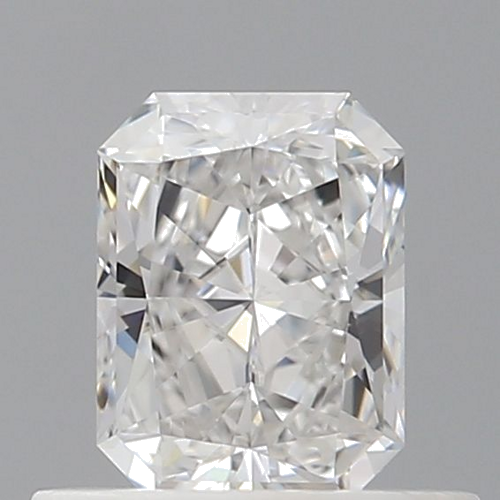 0.5 carat D-VVS1 Natūralus Radiant Deimantas (1)
