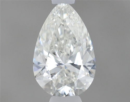 0.45 carat H-SI2 Natūralus Pear Deimantas (1)