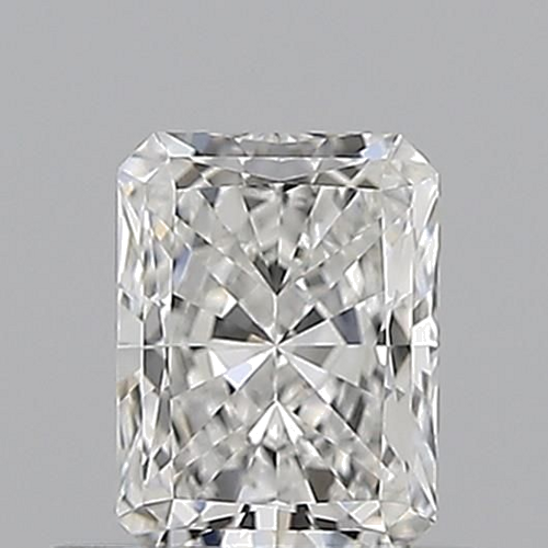 0.5 carat F-VVS2 Natūralus Radiant Deimantas (1)