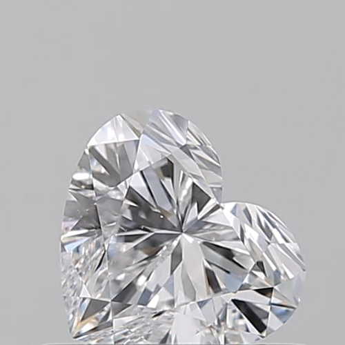 0.53 carat D-SI1 Natūralus Heart Deimantas (1)