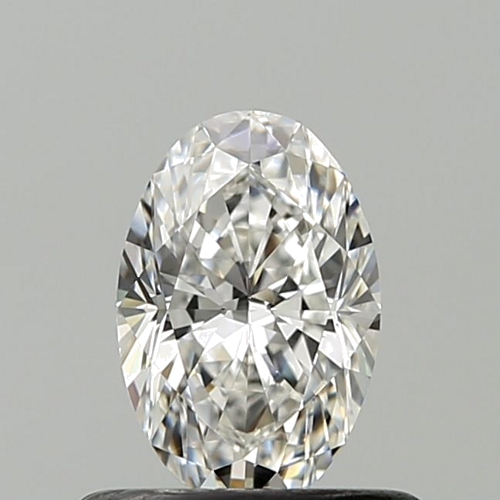 0.5 carat E-VS1 Natūralus Oval Deimantas (1)