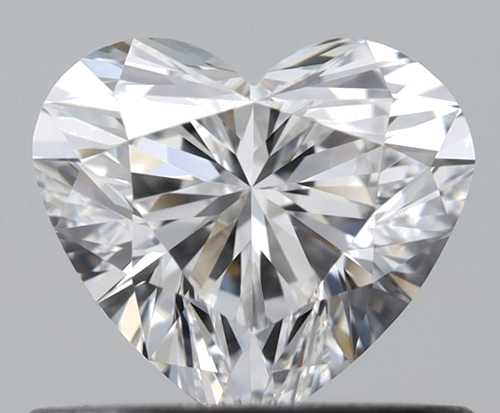 0.51 carat E-IF Natūralus Heart Deimantas (1)