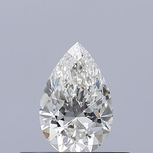 0.3 carat H-VVS1 Natūralus Pear Deimantas (1)