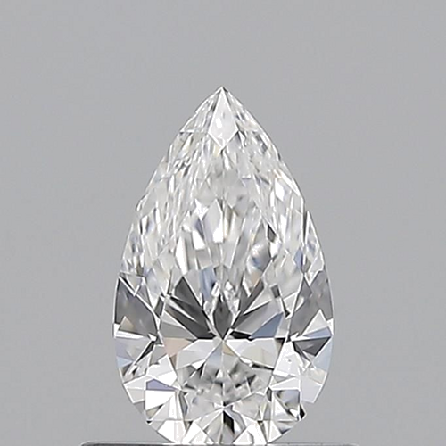 0.54 carat E-VVS1 Natūralus Pear Deimantas (1)