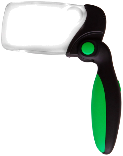 Foldable Magnifying Glass with LED Light 2x 6x (5)