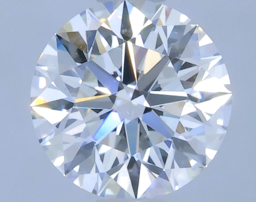 0.55 carat F-VS2 Excellent cut Natūralus Round Deimantas (1)