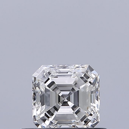 0.41 carat F-IF Natūralus Asscher Deimantas (1)