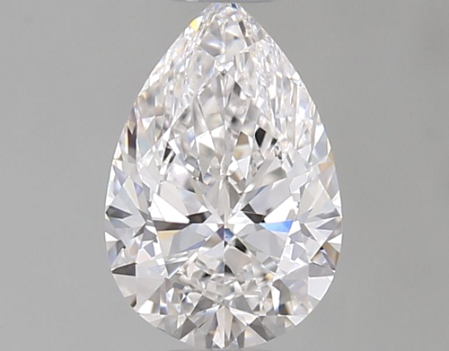 0.6 carat F-VS1 Natūralus Pear Deimantas (1)