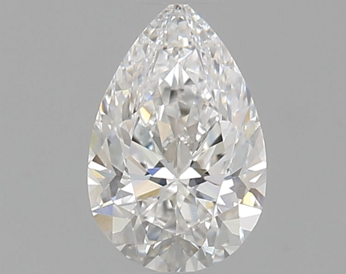 0.56 carat E-VS2 Natūralus Pear Deimantas (1)